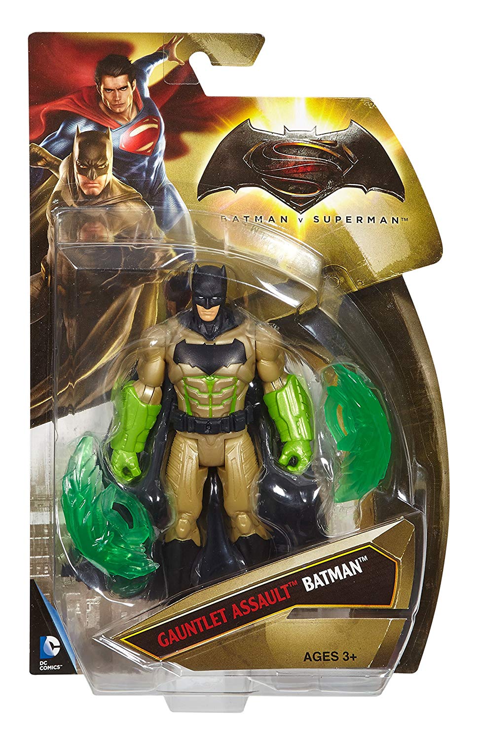 Mattel Batman v Superman Dawn Of Justice Gauntlet Assault Batman Figure Assort A