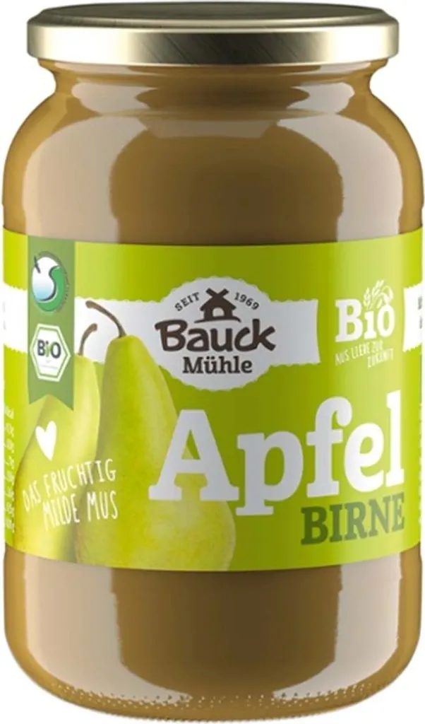 Bauckhof - Unsweetened Apple and Pear Puree - 360g
