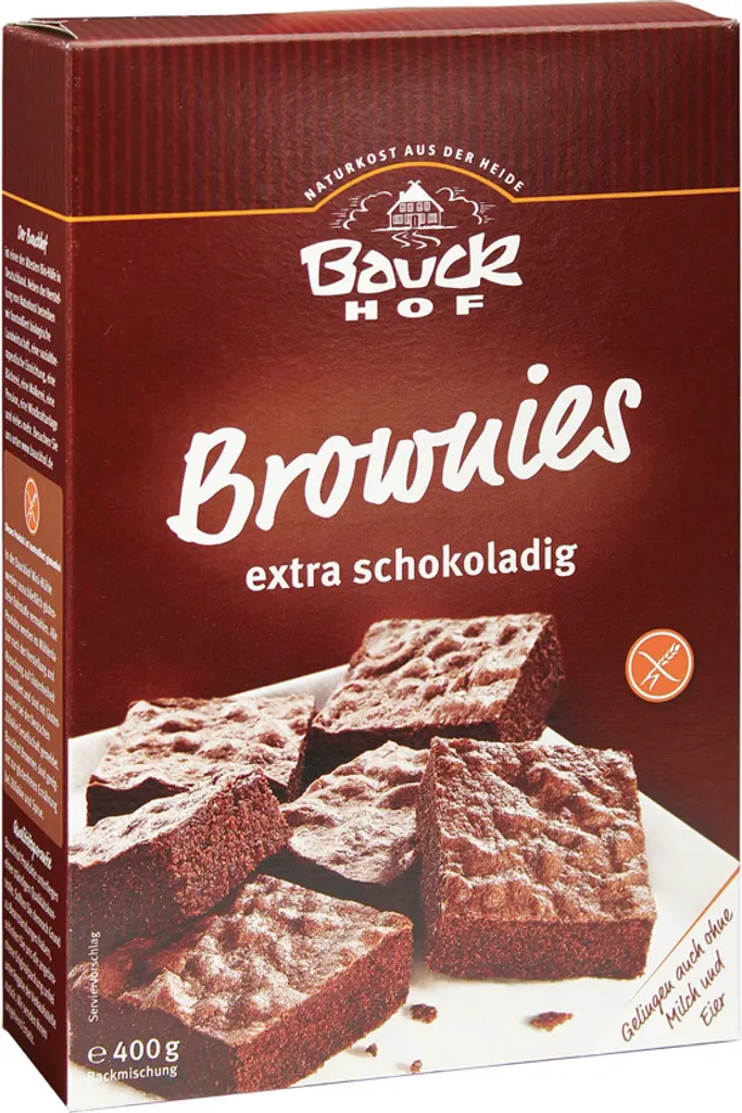 Bauckhof - Brownies gluten-free - 400g