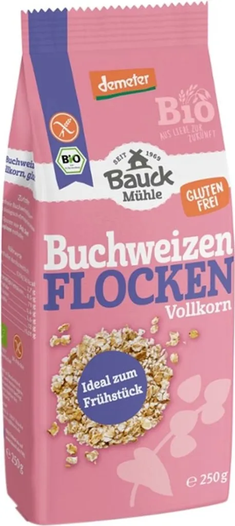 Bauckhof Buchweizenflocken glutenfrei Demeter -- 250g