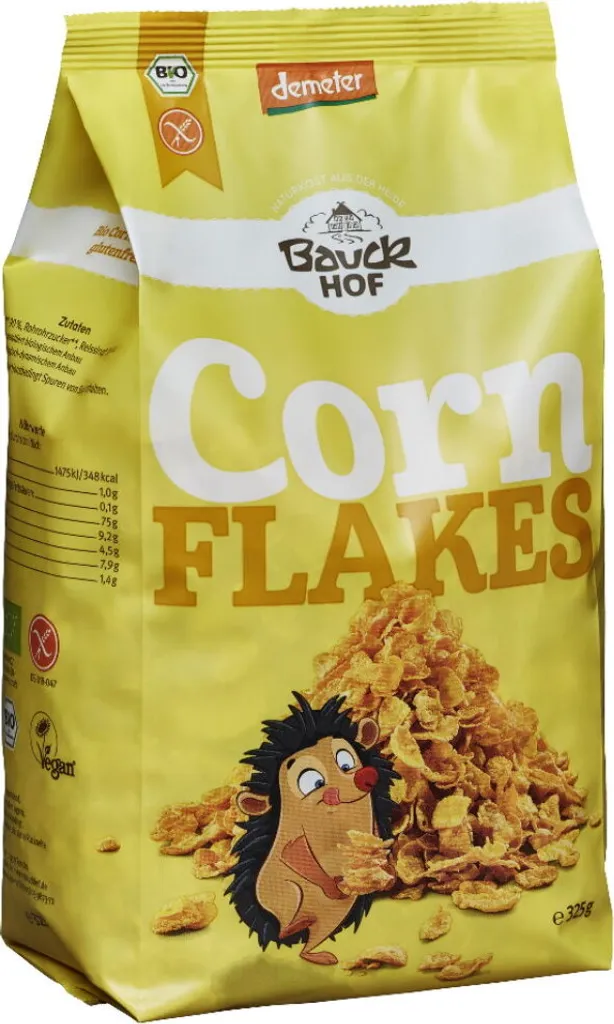 Bauckhof Cornflakes glutenfrei Demeter -- 325g