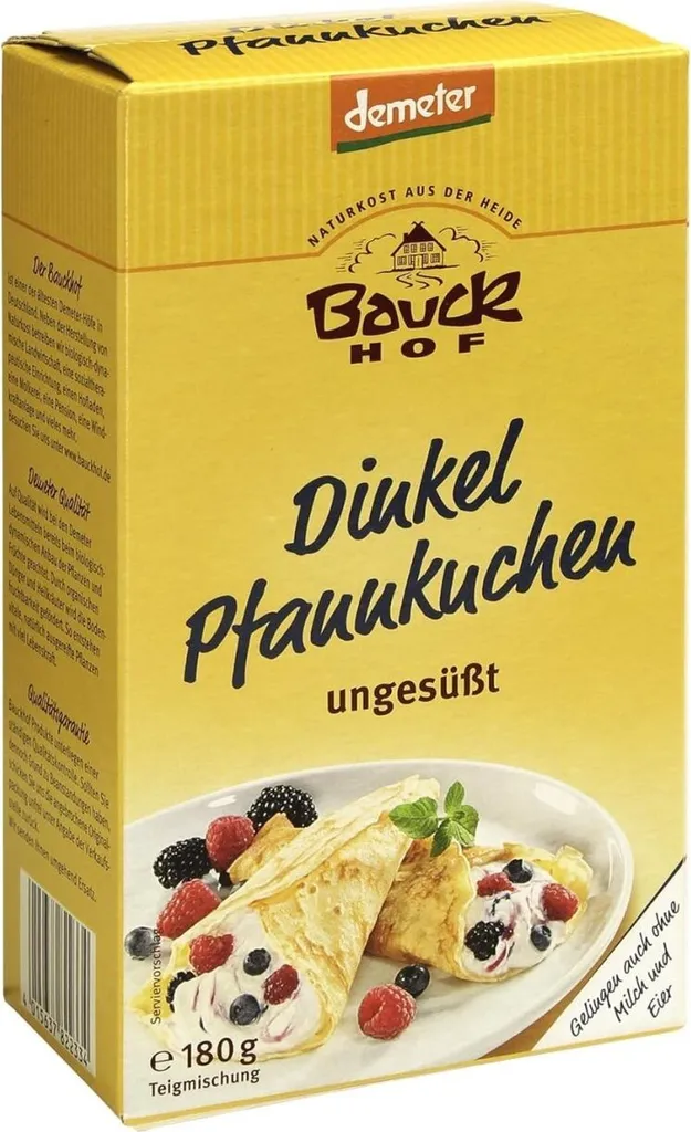 Bauckhof Spelt Pancakes Demeter (180g)