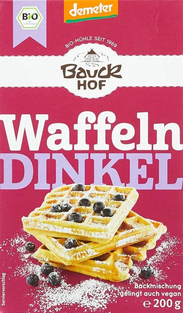 Bauckhof Spelt Wafers Demeter, 6-pack (6x200g)