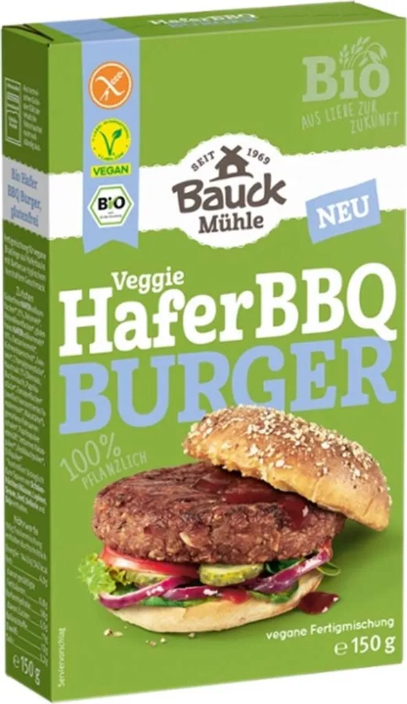 Bauckhof - Hafer BBQ Burger - 150g
