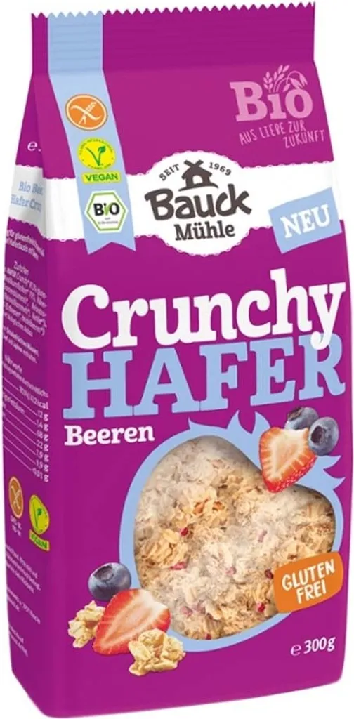 Bauckhof Hafer Crunchy Beere -- 300g