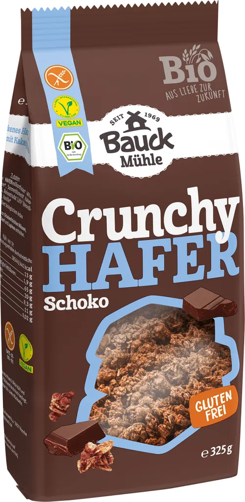 Bauckhof Hafer Crunchy Schoko gf(325g)