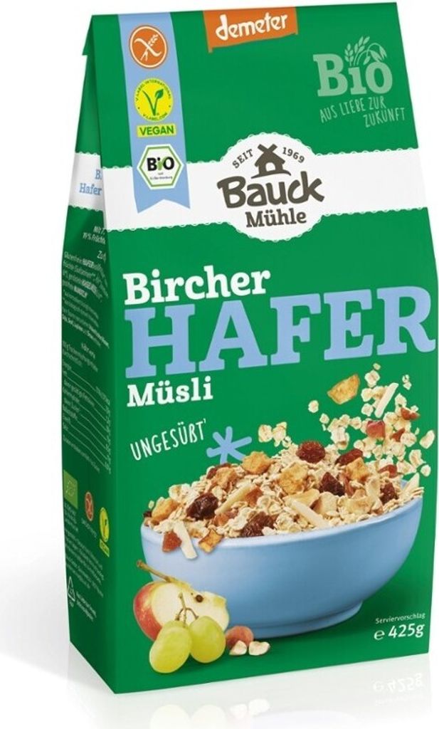 Bauckhof Hafer Müsli Bircher Demeter -- 425g