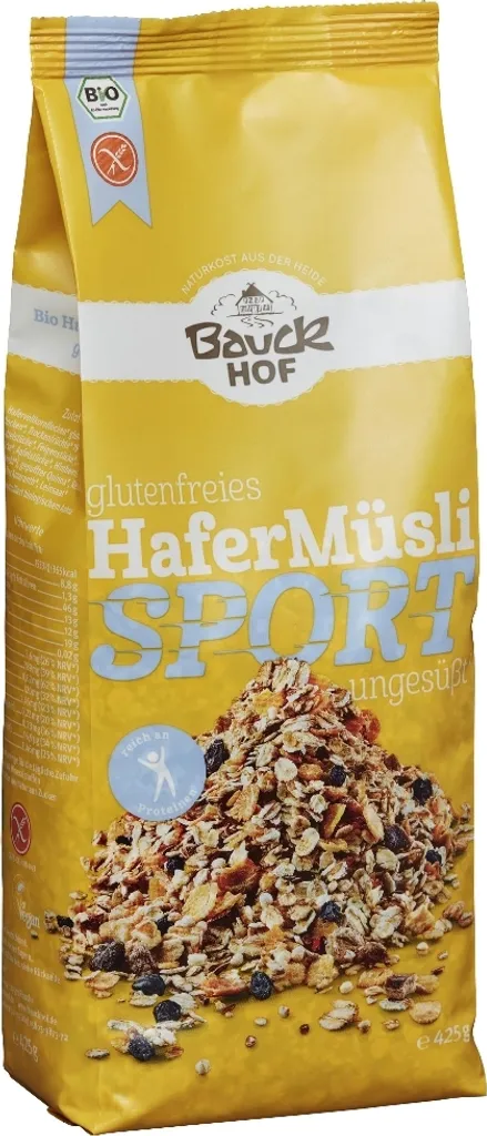 Bauckhof Hafer Müsli Protein glutenfrei(2x425g)