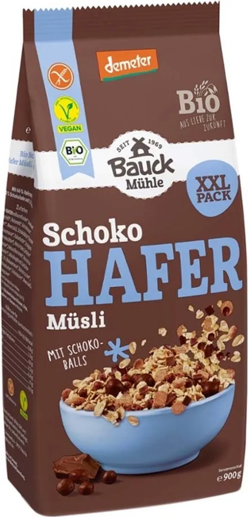 Bauckhof - Hafer Müsli Schoko XXL - 900g