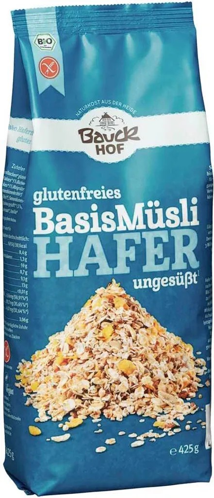 Bauckhof Hafermüsli Basisglutenfrei (2x425g)