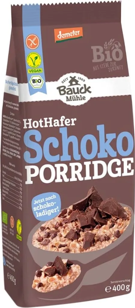 Bauckhof Hot Hafer Schoko demeter 400g