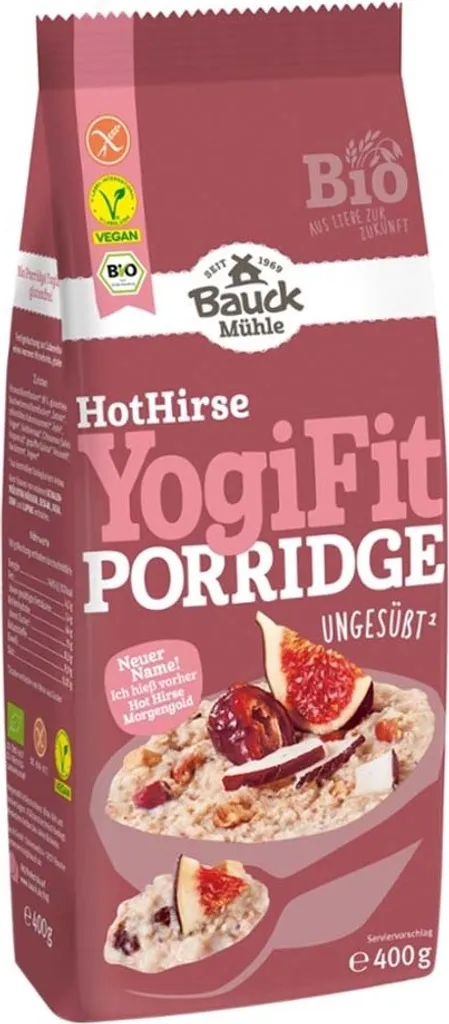Bauckhof - Hot Hirse Yogi Fit Porridge - 400g