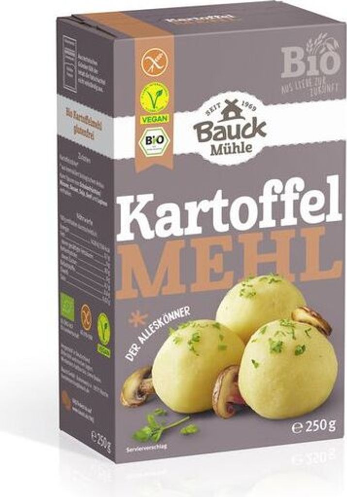 Bauckhof potato flour starch gluten-free-- 250g x 6 - 6-pack VPE