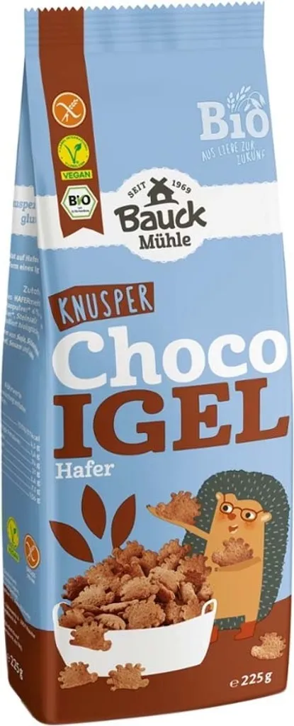 Bauckhof - Knusper Choco Hafer Igel - 225g