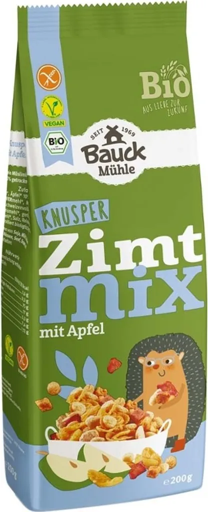 Bauckhof - Knusper Zimt Mix mit Apfel - 200g