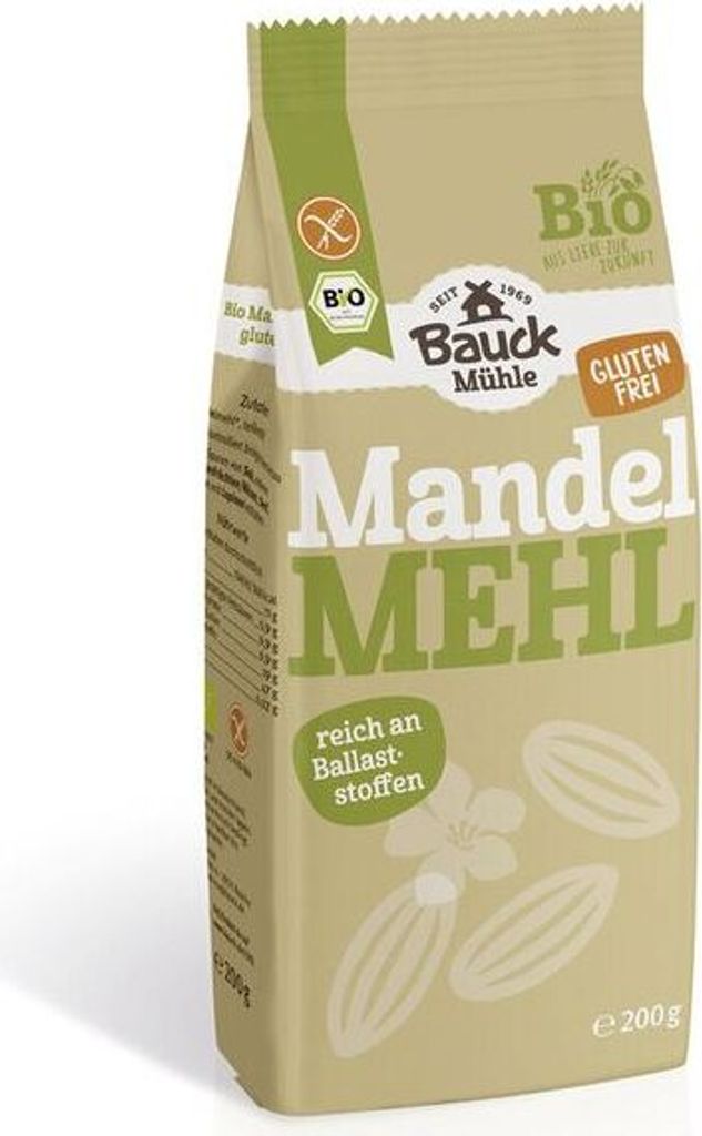 Bauckhof Almond Flour Gluten-Free - 200g x 6 - 6-pack