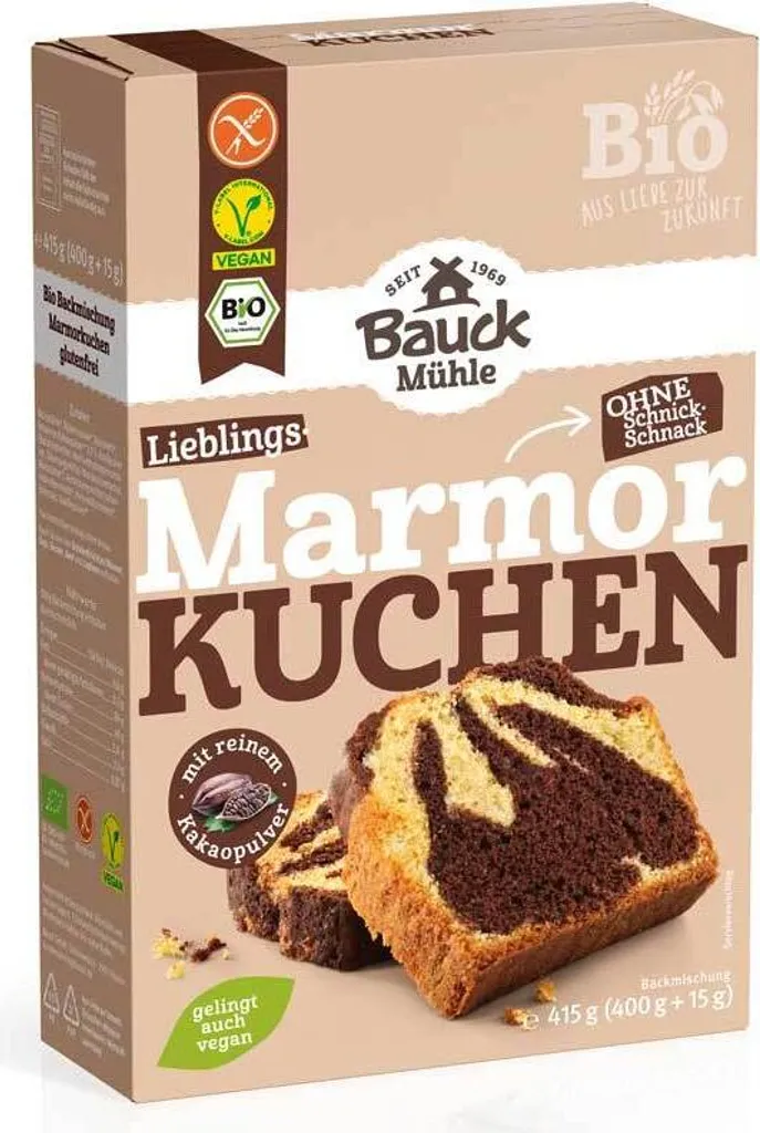 Bauckhof - Gluten-free marble cake - 415g