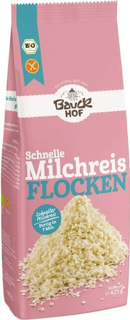 Bauckhof - Milchreisflocken glutenfrei - 425g