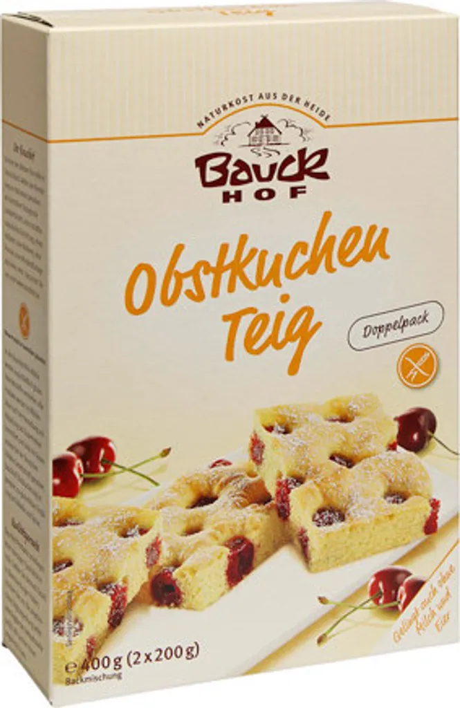 Bauckhof Fruitcake Sponge Cake Gluten-free 400g