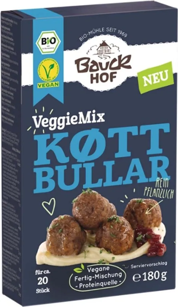 Bauckhof - VeggieMix Köttbullar- 180g