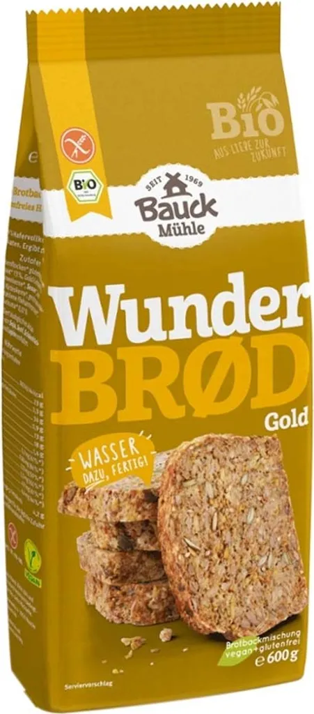 Bauckhof - Wunderbrød Gold gluten-free - 600g
