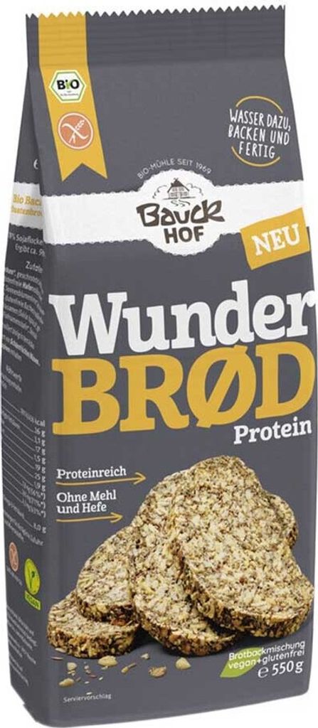 Bauckhof - Wunderbrod Protein - 550g