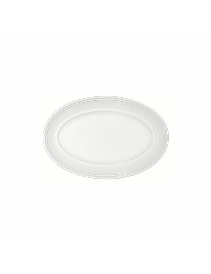 Bauscher Come4Table Plate Oval Steep Flag 36 Cm - Set Of 3