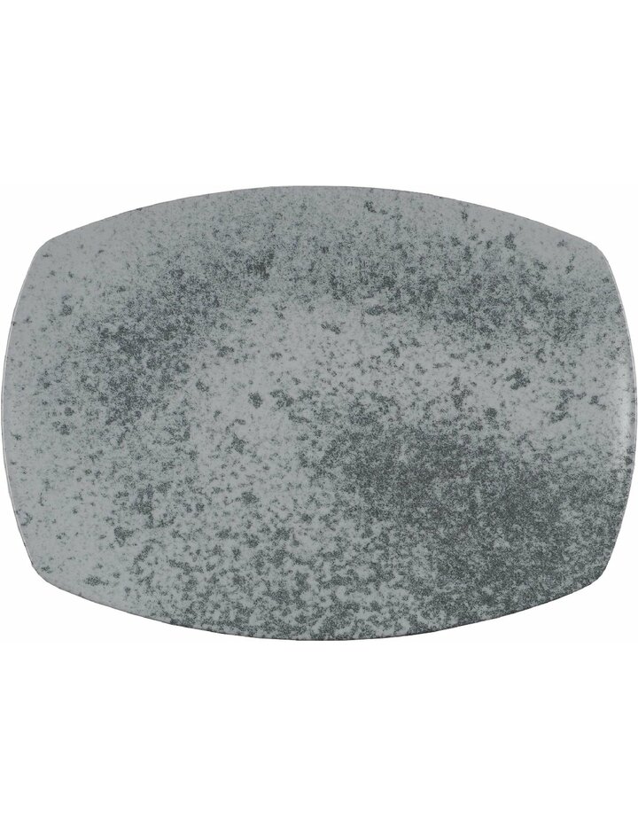 Bauscher Sandstone Plate Coup Rectangular 32 Cm - Set Of 6