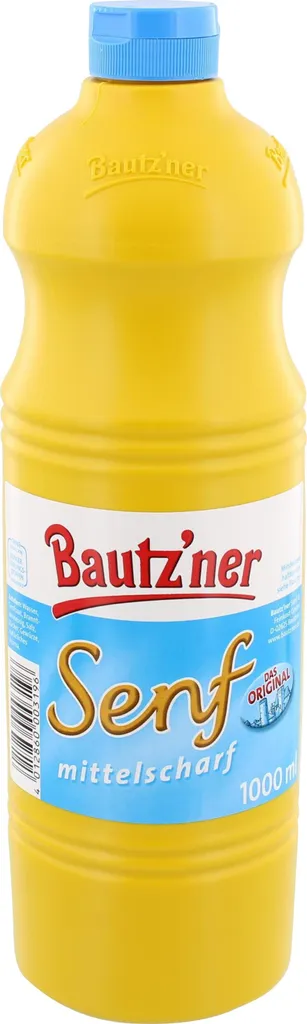 Bautzner - Medium-hot mustard - 1000ml
