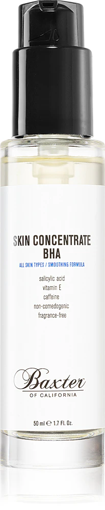 Baxter of California Skin Concentrate BHA concentrated serum to soothe the skin