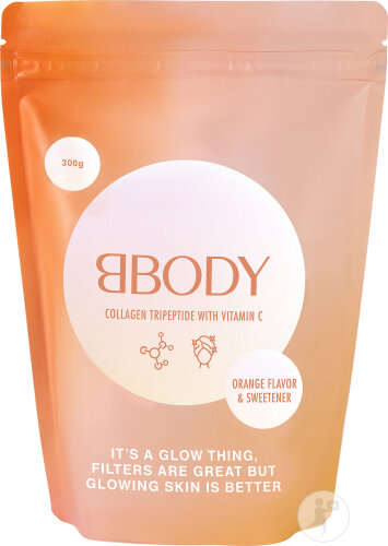 BBody Hydrolyzed Marine Collagen From Fish + Vitamin C 300g