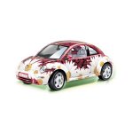 Bburago 1:18Th Kit Collection: Volkswagen New Beetle Flower Power Beetleman