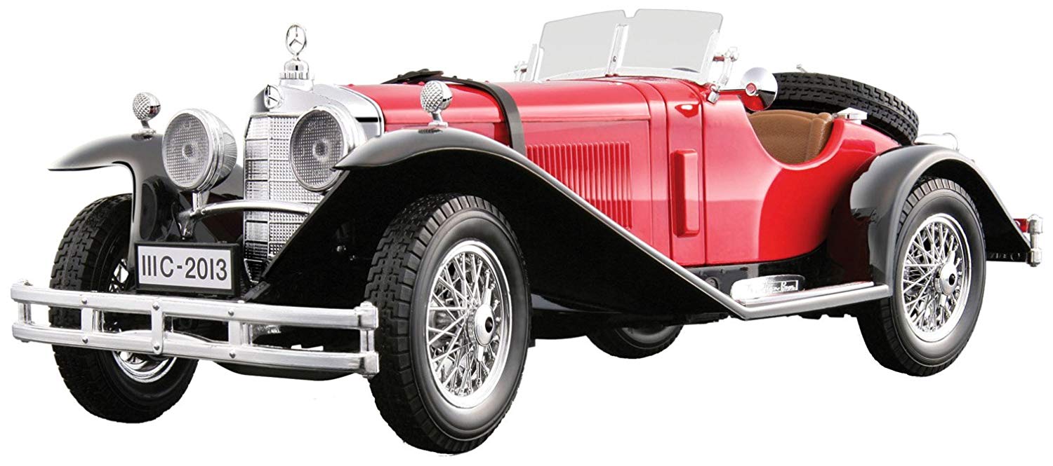 Bburago 12045R - Mercedes Benz Ssk (1928), Rot, 1:18