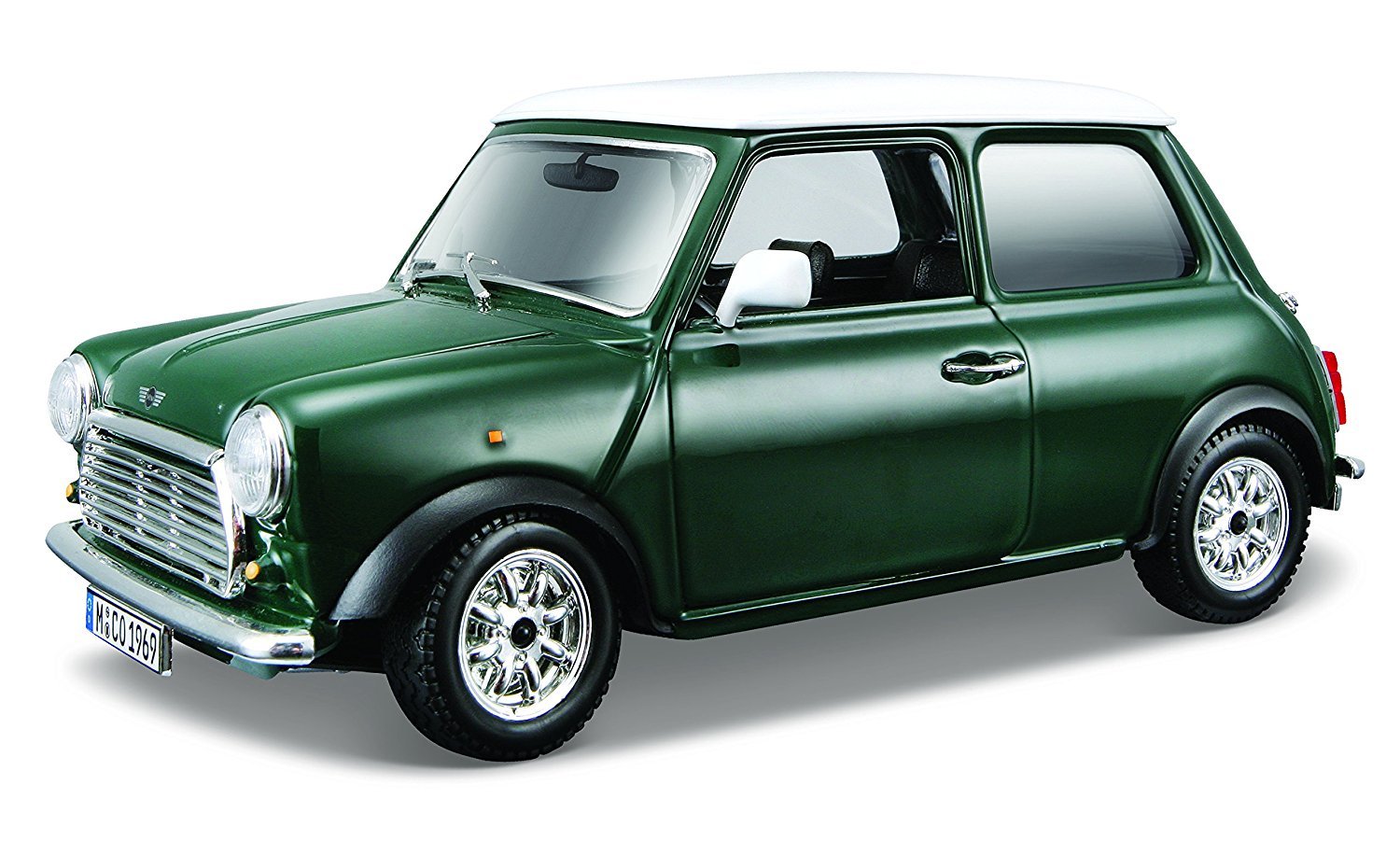 Bburago 22011 Green Mini Cooper Toy Car (18 G)