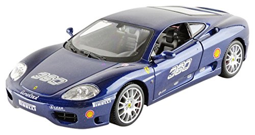 Bburago Ferrari 360 Challenge – 2006 – 1: 24 Scale – Blue – 26304Bl