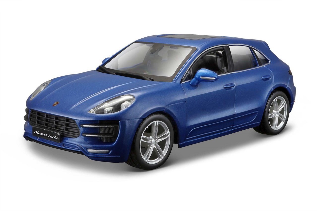 Bburago – Porsche Macan Car Toy – Blue (18 – 21077B)