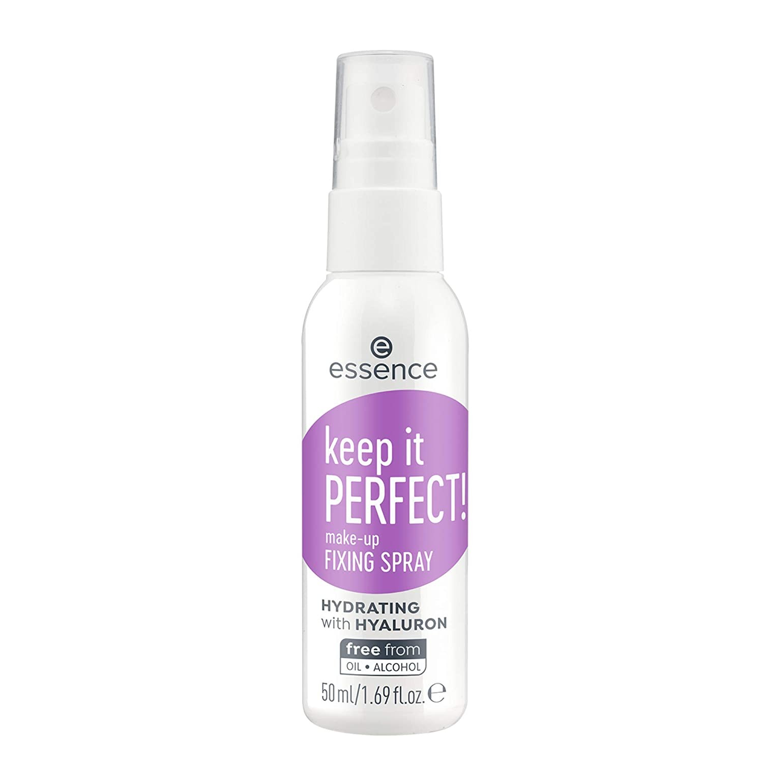 essence cosmetics essence Keep it Perfect! Make-up Fixing Spray, Transparent, for Combination Skin, Long-Lasting, Refreshing, Natural, Vegan, Complies with our Clean Beauty Standard (50 ml, ‎transparent