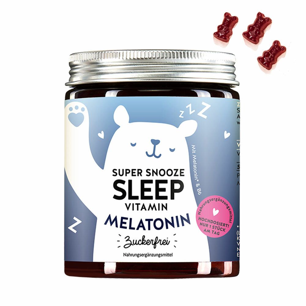 Bears with Benefits Super Snooze Sleep Vitamin with Melatonin