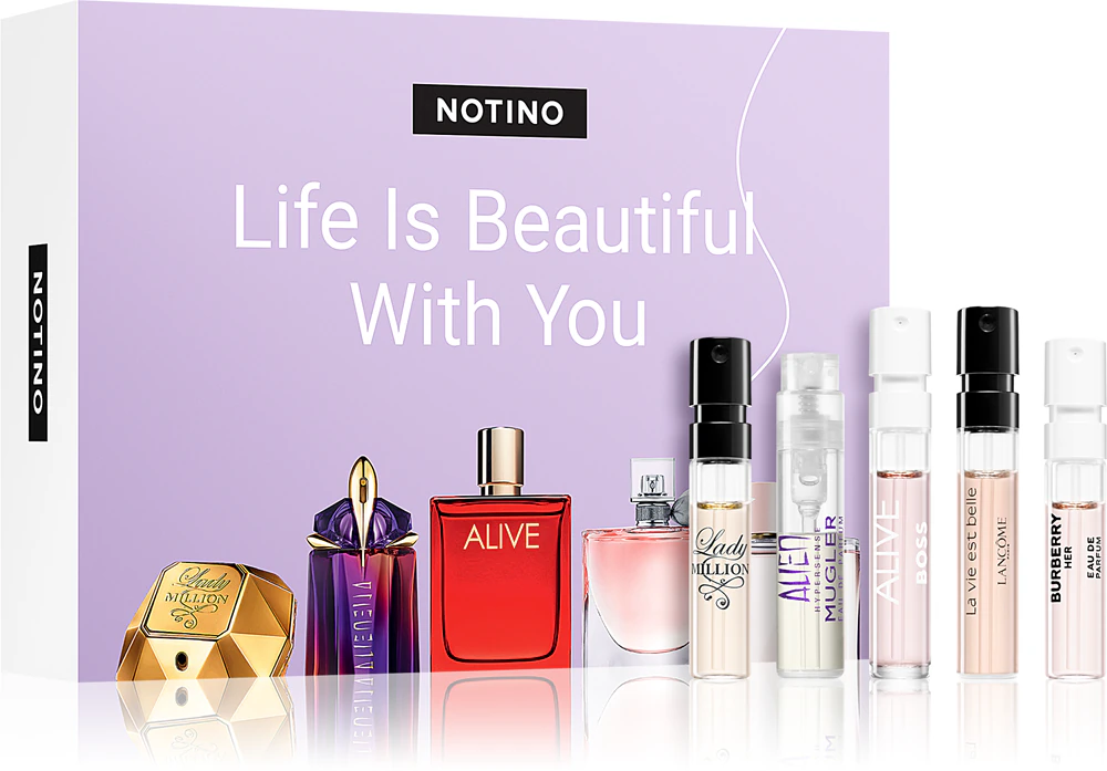Beauty Discovery Box Notino Life Is Beautiful With You Set for Women