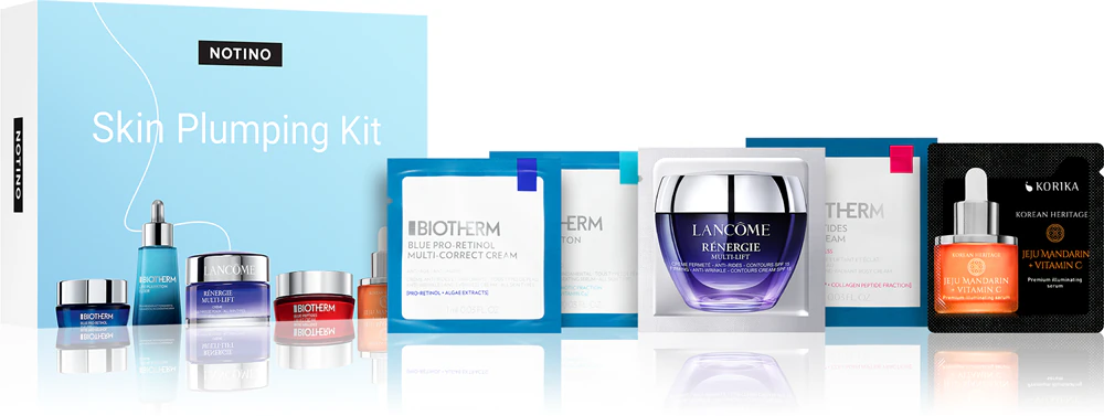 Beauty Discovery Box Notino Skin Plumping Kit Set for Women