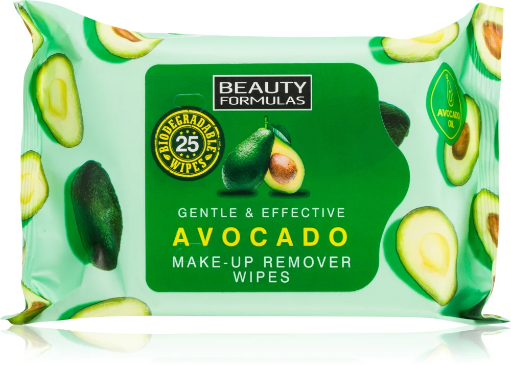 Beauty Formulas Avocado Wet Wipes