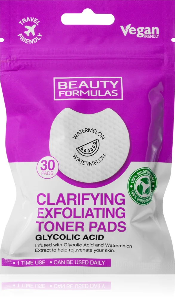 Beauty Formulas Glycolic Acid Make-up Removal Pads