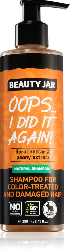 Beauty Jar Oops...I Did It Again! Care shampoo for colored and damaged hair