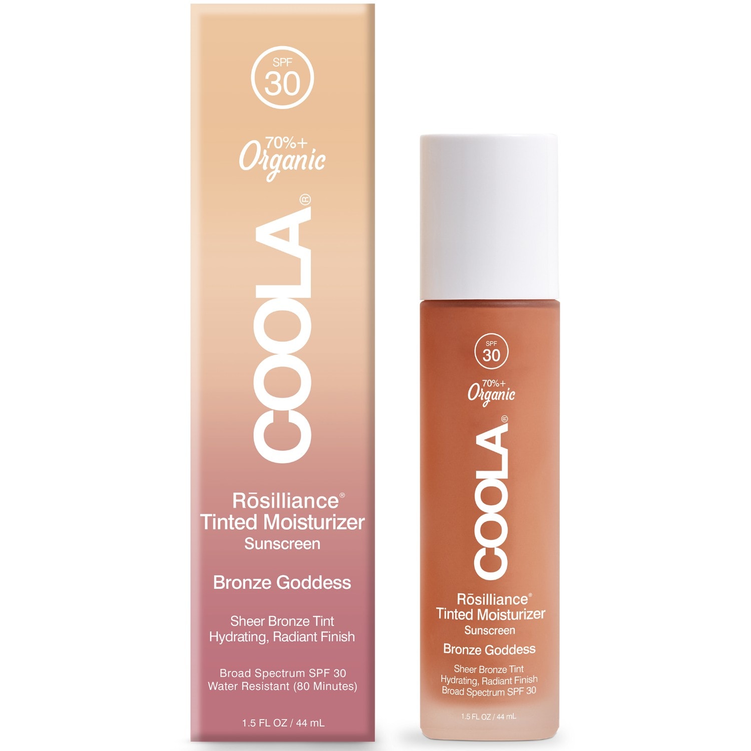 Coola Beauty Rosiliance Organic BB+ Cream SPF 30, Medium / Dark