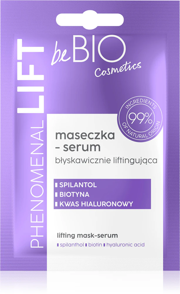 beBIO Phenomenal Lift smoothing lifting serum and mask all in one