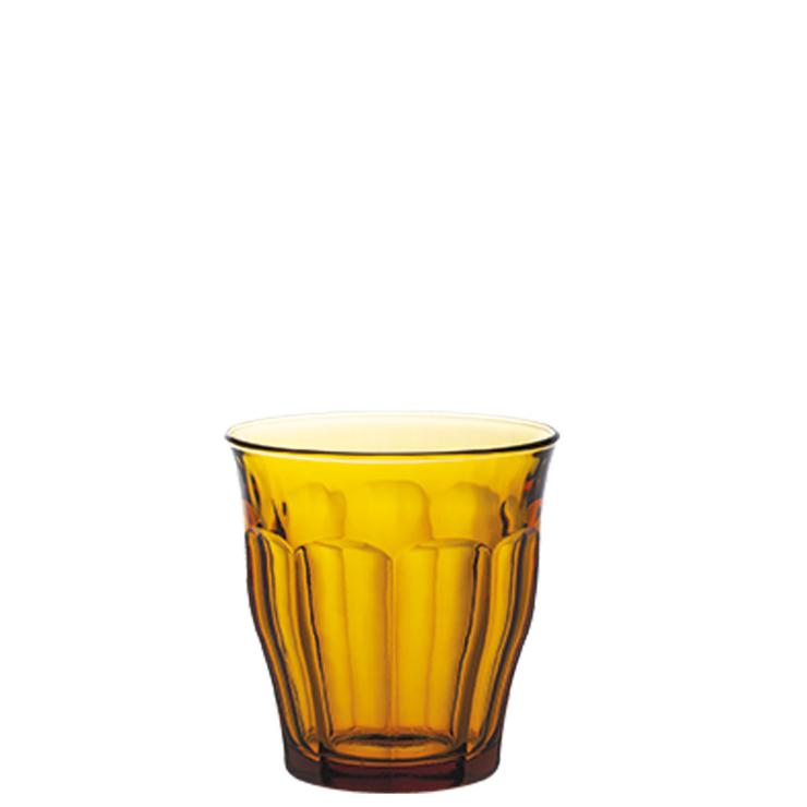 Cup: Picardie Amber 25 cl, contents: 250 ml, D: 86 mm, H: 90 mm