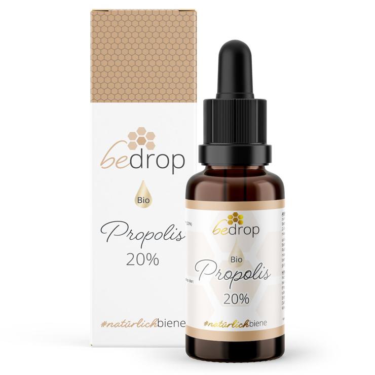 bedrop organic propolis extract tincture with pipette 20%