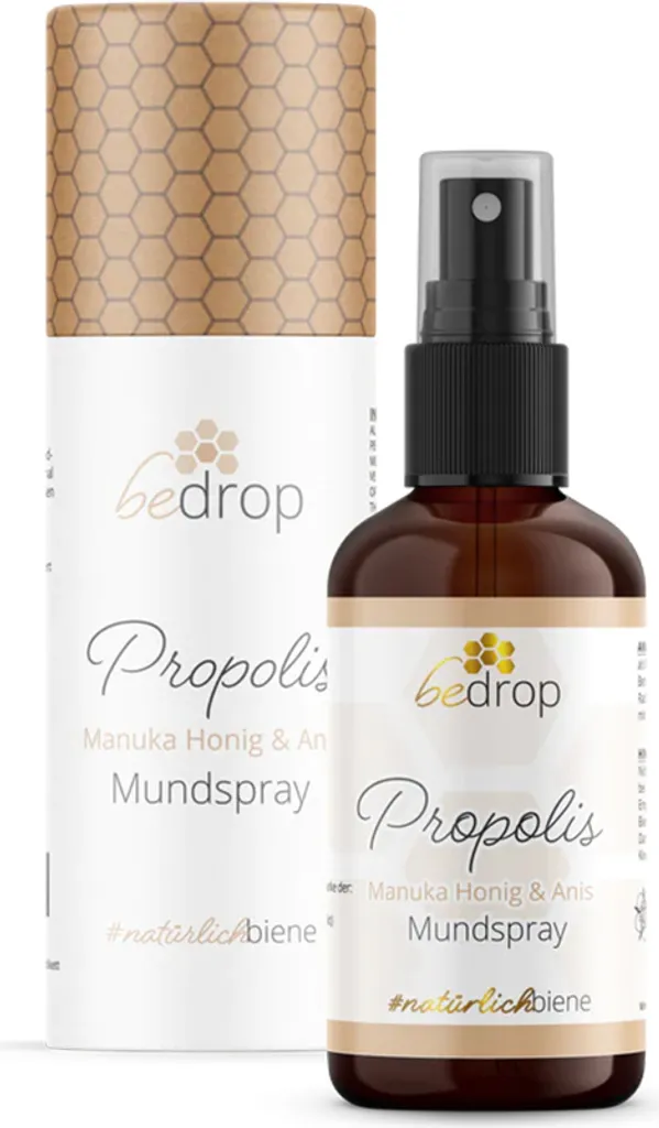 bedrop Propolis Mundspray mit Manuka Honig & Anis 30ml