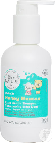 Bee Nature Kidzz Shampoo Extra Mild Honey Mousse 200ml