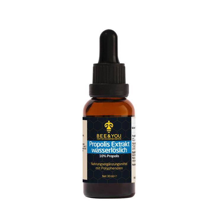 BEE&YOU propolis drops, propolis tincture 10%, water-soluble, alcohol-free